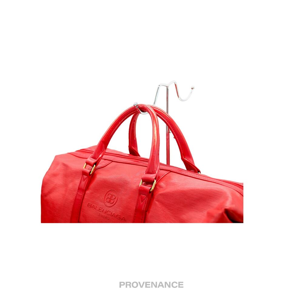 🔴 Balenciaga X Dunlop Clamshell Travel Bag - Wings Red - Picture 7 of 9